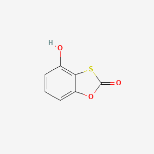 molecular formula C7H4O3S B1597281 4-Hydroxy-1,3-(2H)-benzoxathiol-2-one CAS No. 95-18-1