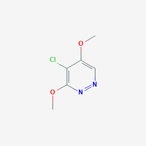 B1597282 4-Chloro-3,5-dimethoxypyridazine CAS No. 63910-48-5