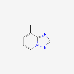 molecular formula C7H7N3 B1597288 8-Methyl-[1,2,4]triazolo[1,5-a]pyridine CAS No. 4931-18-4