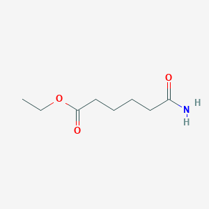 molecular formula C8H15NO3 B1597293 Ethyl 6-amino-6-oxohexanoate CAS No. 1190-69-8