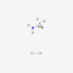 B1597297 Methylamine-14C, hydrochloride CAS No. 34460-70-3