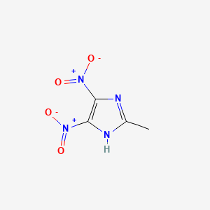 molecular formula C4H4N4O4 B1597302 2-甲基-4,5-二硝基-1H-咪唑 CAS No. 19183-16-5