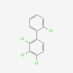 molecular formula C12H6Cl4 B1597309 2,2',3,4-Tetrachlorobiphenyl CAS No. 52663-59-9