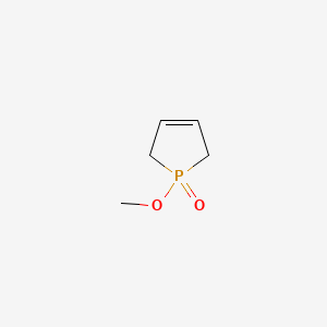 molecular formula C5H9O2P B1597315 1-Methoxy-2,5-dihydro-1h-phosphole 1-oxide CAS No. 694-65-5