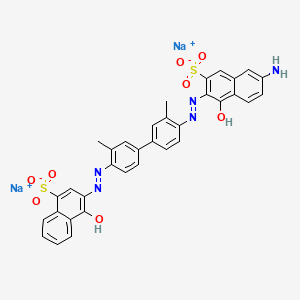 molecular formula C34H25N5Na2O8S2 B1597322 Oxamine Blue 4R CAS No. 2429-72-3