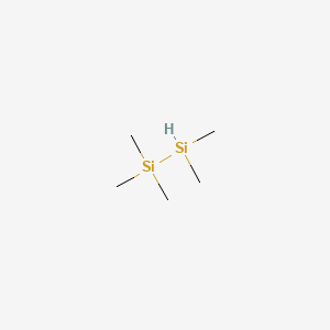 molecular formula C5H16Si2 B1597326 Dimethylsilyl(trimethyl)silane CAS No. 812-15-7