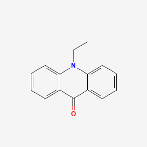 molecular formula C15H13NO B1597330 9-Acridanone, 10-ethyl- CAS No. 2207-41-2