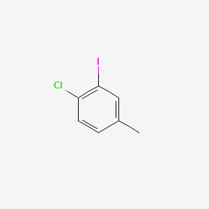 molecular formula C7H6ClI B1597332 4-氯-3-碘甲苯 CAS No. 2401-22-1