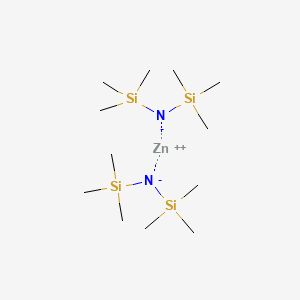 molecular formula C12H36N2Si4Zn B1597334 Zinc, bis(hexamethyldisilylamide) CAS No. 3999-27-7