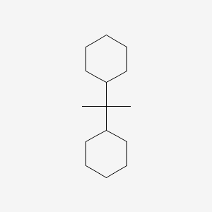 molecular formula C15H28 B1597342 2,2-Dicyclohexylpropane CAS No. 54934-90-6