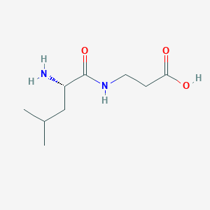molecular formula C9H18N2O3 B1597347 Leu-beta-Ala CAS No. 30806-09-8