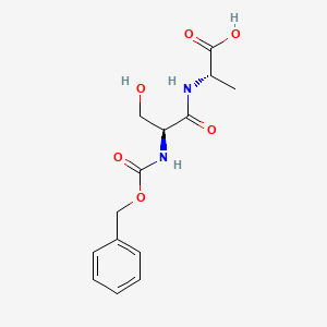 molecular formula C14H18N2O6 B1597348 Z-Ser-Ala-OH CAS No. 24787-87-9