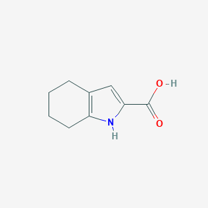 molecular formula C9H11NO2 B159735 4,5,6,7-Tetrahydro-1H-indole-2-carboxylic acid CAS No. 131172-64-0