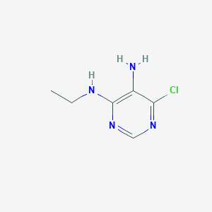 molecular formula C6H9ClN4 B1597355 6-chloro-N4-ethylpyrimidine-4,5-diamine CAS No. 98140-03-5