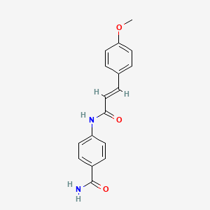molecular formula C17H16N2O3 B1597359 C.I. Direct Yellow 24 CAS No. 6486-29-9