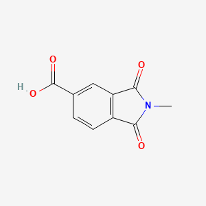 molecular formula C10H7NO4 B1597361 2-Methyl-1,3-dioxoisoindoline-5-carboxylic acid CAS No. 42710-39-4