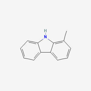 molecular formula C13H11N B1597367 9H-Carbazole, 1-methyl- CAS No. 6510-65-2
