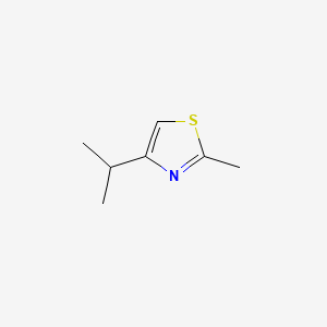 molecular formula C7H11NS B1597389 4-Isopropyl-2-methylthiazole CAS No. 32272-52-9