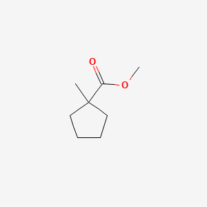 B1597412 Cyclopentanecarboxylic acid, 1-methyl-, methyl ester CAS No. 4630-83-5