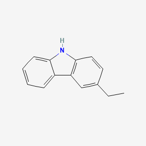 molecular formula C14H13N B1597416 3-乙基咔唑 CAS No. 5599-49-5