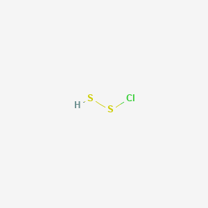 molecular formula ClHS2 B1597419 Sulfanyl thiohypochlorite CAS No. 39594-91-7