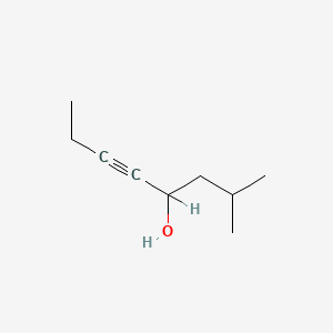 molecular formula C9H16O B1597420 2-Methyl-5-octyn-4-ol CAS No. 60657-70-7