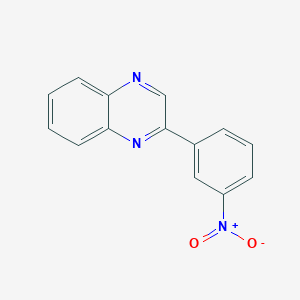 B1597427 2-(3-Nitrophenyl)quinoxaline CAS No. 5021-44-3