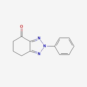 molecular formula C12H11N3O B1597428 2-苯基-2,5,6,7-四氢-4H-1,2,3-苯并三唑-4-酮 CAS No. 97507-52-3