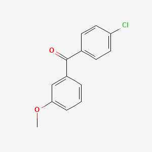 molecular formula C14H11ClO2 B1597431 4-Chloro-3'-methoxybenzophenone CAS No. 32363-45-4
