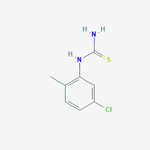molecular formula C8H9ClN2S B1597433 1-(5-氯-2-甲基苯基)-2-硫脲 CAS No. 72806-61-2