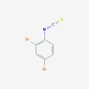 molecular formula C7H3Br2NS B1597434 2,4-二溴苯基异硫氰酸酯 CAS No. 13037-63-3