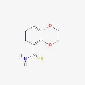 molecular formula C9H9NO2S B1597442 2,3-Dihydro-1,4-benzodioxine-5-carbothioamide CAS No. 690632-23-6