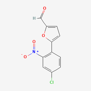 molecular formula C11H6ClNO4 B1597464 5-(4-Chloro-2-nitrophenyl)furfural CAS No. 480439-09-6