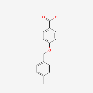 molecular formula C16H16O3 B1597467 Methyl 4-[(4-methylphenyl)methoxy]benzoate CAS No. 62290-48-6