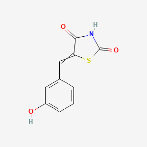 (5E)-5-(3-Hydroxybenzylidene)-1,3-thiazolidine-2,4-dione