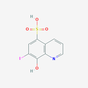 molecular formula C9H6INO4S B159747 Chiniofon CAS No. 547-91-1