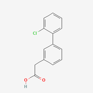 molecular formula C14H11ClO2 B1597475 (2'-Chloro-biphenyl-3-yl)-acetic acid CAS No. 669713-78-4