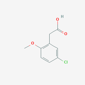 molecular formula C9H9ClO3 B1597477 (5-氯-2-甲氧苯基)乙酸 CAS No. 7569-62-2