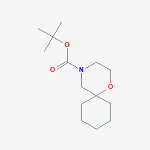 molecular formula C14H25NO3 B1597481 4-Boc-1-oxa-4-azaspiro[5.5]undecane CAS No. 271245-38-6