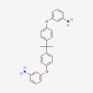 molecular formula C27H26N2O2 B1597487 2,2-Bis[4-(3-aminophenoxy)phenyl]propane CAS No. 87880-61-3