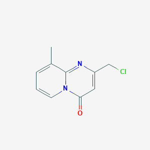 molecular formula C10H9ClN2O B1597489 2-(chloromethyl)-9-methyl-4H-pyrido[1,2-a]pyrimidin-4-one CAS No. 796067-44-2