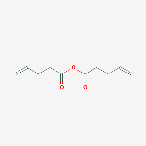 molecular formula C10H14O3 B1597491 4-戊烯酸酐 CAS No. 63521-92-6