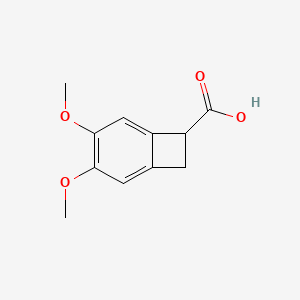 3,4-Dimethoxybicyclo[4.2.0]octa-1,3,5-triene-7-carboxylic acid