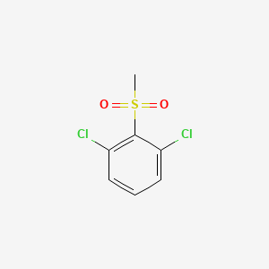 molecular formula C7H6Cl2O2S B1597520 1,3-Dichloro-2-methylsulfonylbenzene CAS No. 4210-05-3