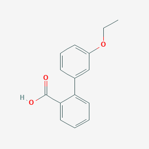 molecular formula C15H14O3 B1597524 3'-乙氧基联苯-2-甲酸 CAS No. 669713-70-6