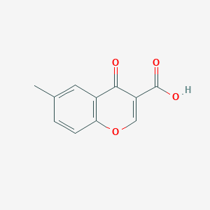 molecular formula C11H8O4 B1597529 6-Methyl-4-oxo-4h-chromene-3-carboxylic acid CAS No. 68723-78-4