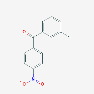molecular formula C14H11NO3 B159753 3-Methyl-4'-nitrobenzophenone CAS No. 131822-45-2