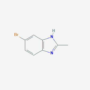 molecular formula C8H7BrN2 B159754 5-Bromo-2-methyl-1H-benzo[d]imidazole CAS No. 1964-77-8