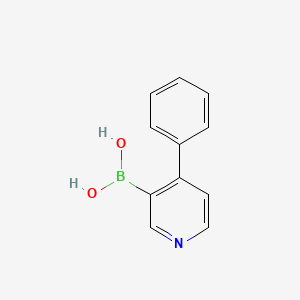 molecular formula C11H10BNO2 B1597547 (4-phenylpyridin-3-yl)boronic Acid CAS No. 1029654-15-6
