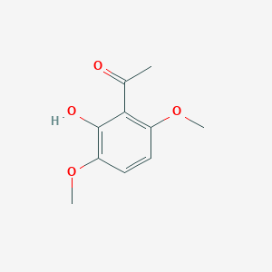 molecular formula C10H12O4 B1597565 1-(2-Hydroxy-3,6-dimethoxyphenyl)ethan-1-one CAS No. 52099-27-1